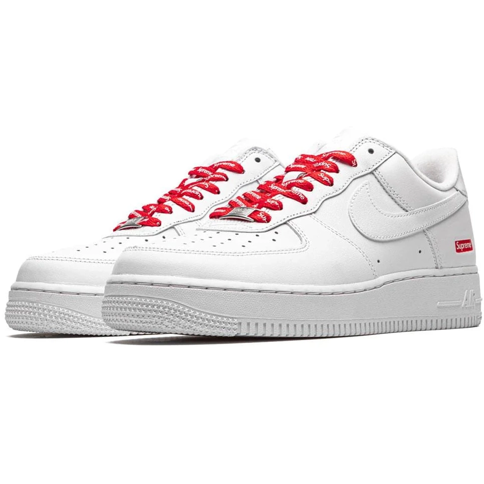 Air Force Low White Supreme Nike 1 0716